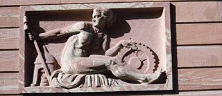 Frankfurt, Werner von Siemens Schule, Detail |