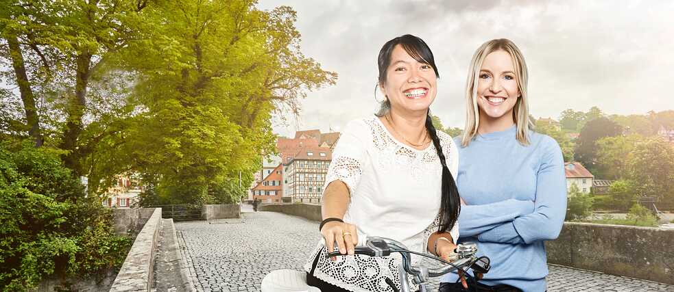 Mu Mu and Bethany, German Course