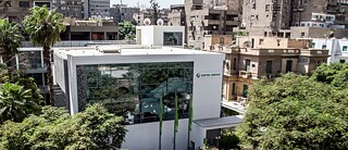 مبنى معهد حوتة القاهرة – بيت النخيل
