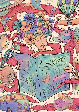 Desenho de Rafaella Tuma