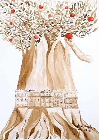 Pintura de D. Akokán