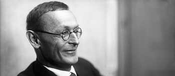 Der Schriftsteller, Dichter und Maler Hermann Hesse