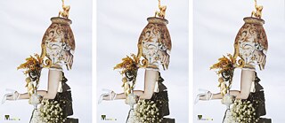 Mujer florero _ Lesung der goldene Schwanz von Rebekka Kricheldorf _ 29.4.2022