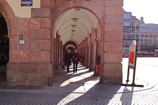 I portici dell’Altes Rathaus