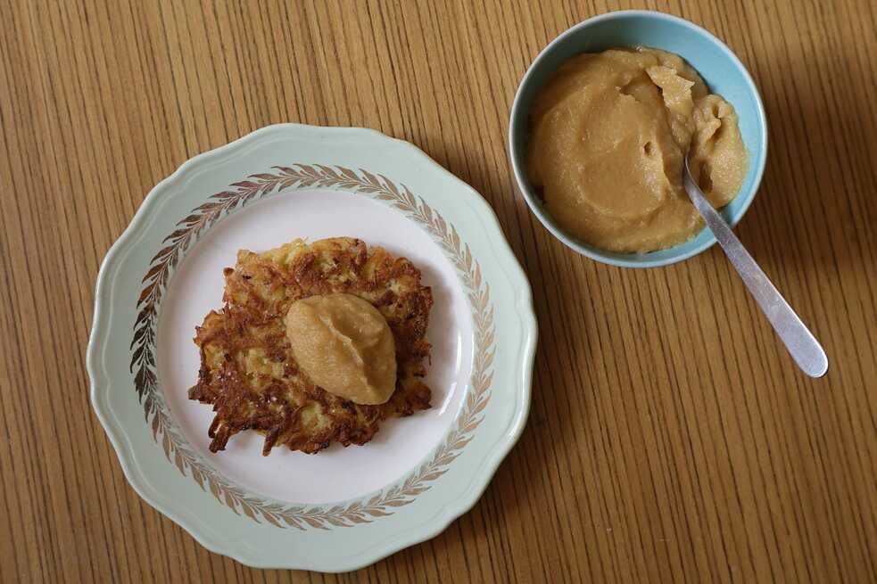 Kartoffelpuffer & Apfelmus