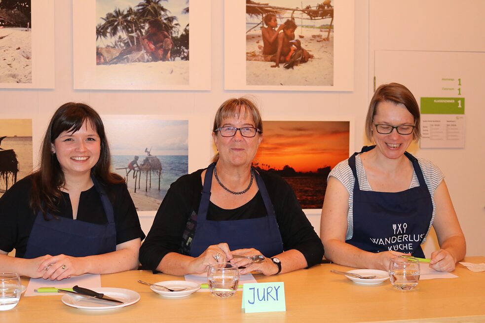 Judith Geare and colleagues; jury for the Wanderlustküche project