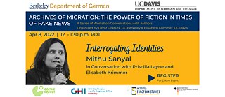  Interrogating Identities: : Mithu Sanyal im Gespräch mit Priscilla Layne und Elisabeth Krimmer