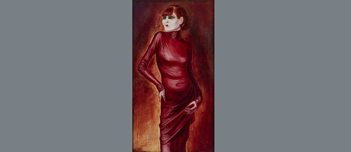 Otto Dix, « Bildnis der Tänzerin Anita Berber » [Portrait de la danseuse Anita Berber], 1925