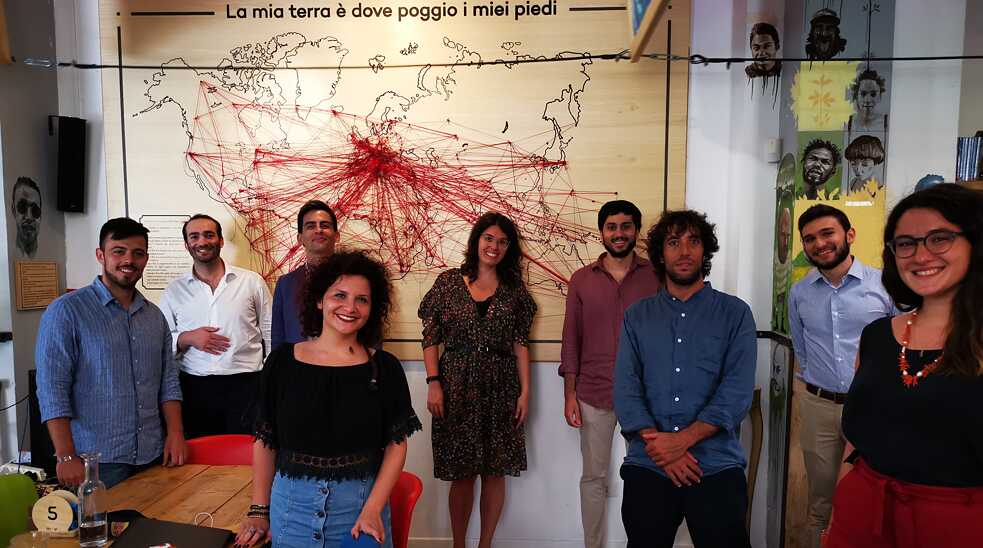 Gemeinschaftsbüro, Restaurant und kulturelles Zentrum „Moltivolti“ in Palermo