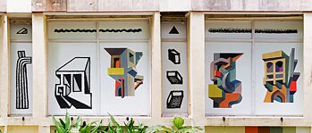 Window Mural by Sameer Kulavoor