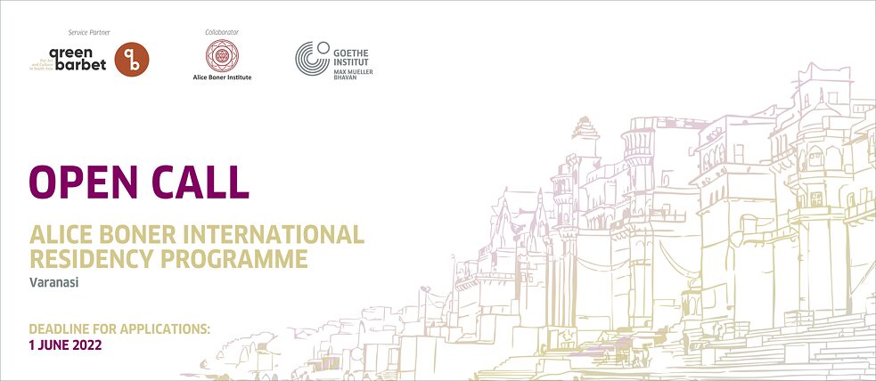 Alice Boner International Residency Programme Alice Boner International Residency Programme