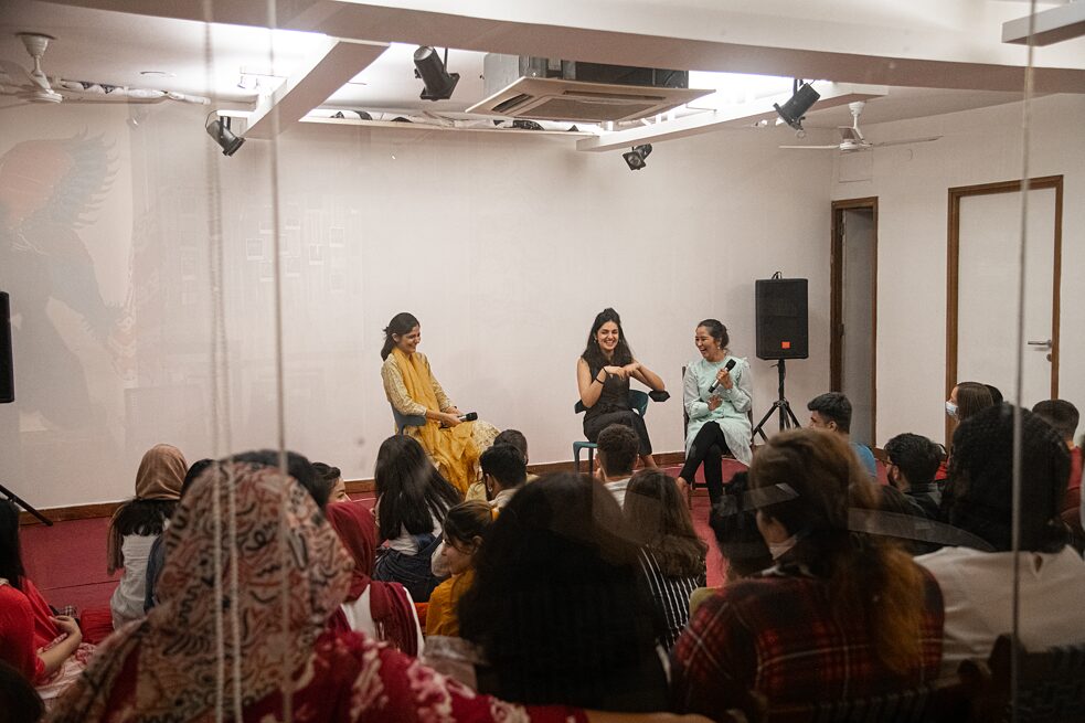 The film screenings were followed by a Q&A session with Zamarin Wahdat where she spoke of her experiences and her connection with Afghanistan and the Afghan community, and her journey as a filmmaker. 