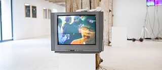 TECHNO WORLDS, exhibition view at the aqb in Budapest, 2021