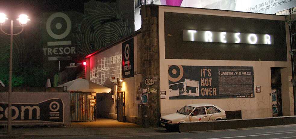 Until its closure in 2005 the “Tresor” was the best-known of the techno temples in Berlin. 
