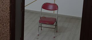 Frame from Nouf Almugairin's short experimental doc, District Mayoress