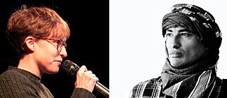 Links Julie Kerdellant und rechts Mehdi Krüger