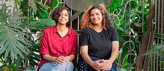 Nimi Ravindran und Shiva Pathak vom Sandbox Colective
