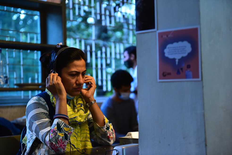 Shikkha Samosa, an audio book project by Book Bakery, Jukta Saha and Mustakim Billah Tanzim, and students from Chittagong University.