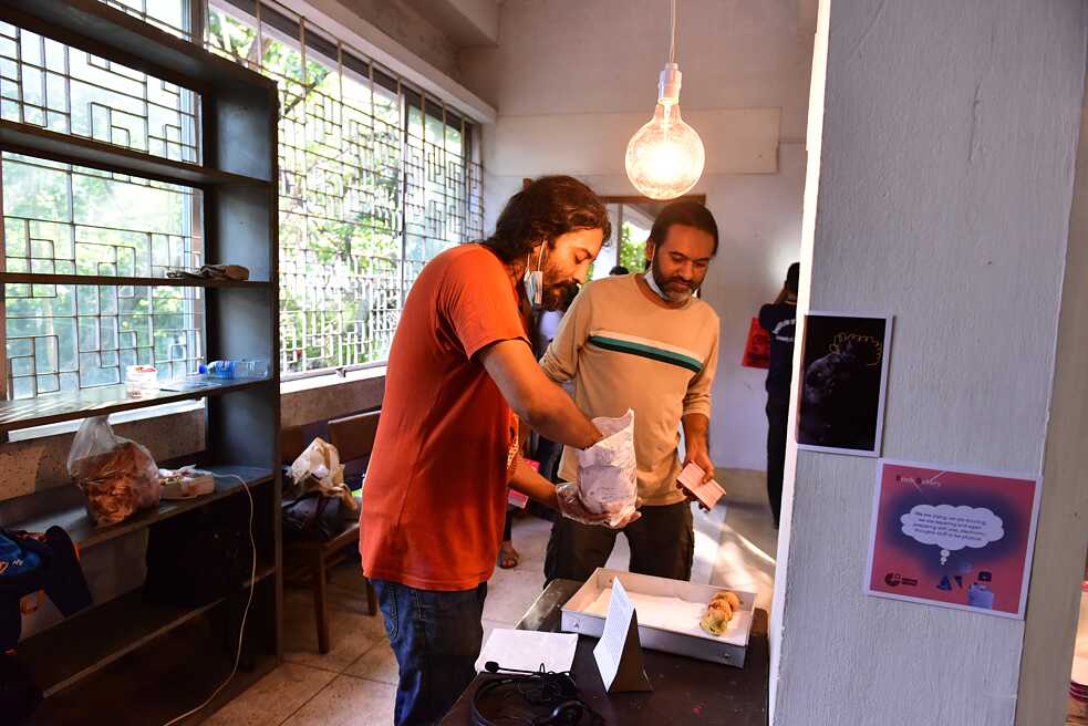  Book Bakery team preparing the opening, Seminar Library 