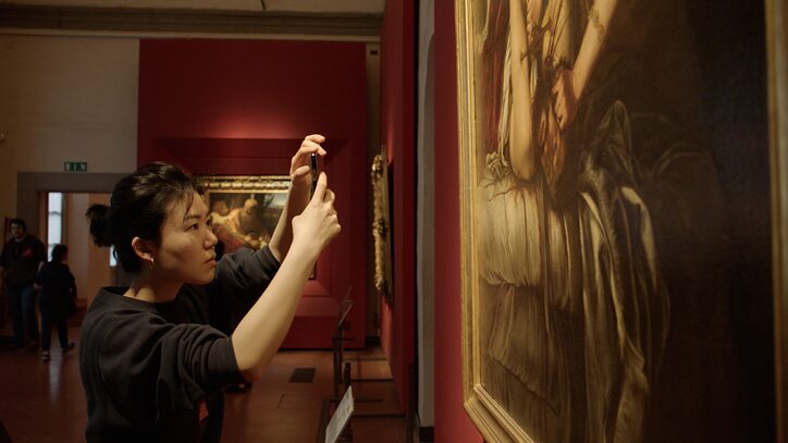 Zdjęcie z filmu "Za drzwiami galerii Uffizi"