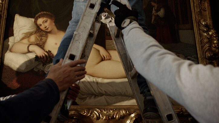 Zdjęcie z filmu "Za drzwiami galerii Uffizi"