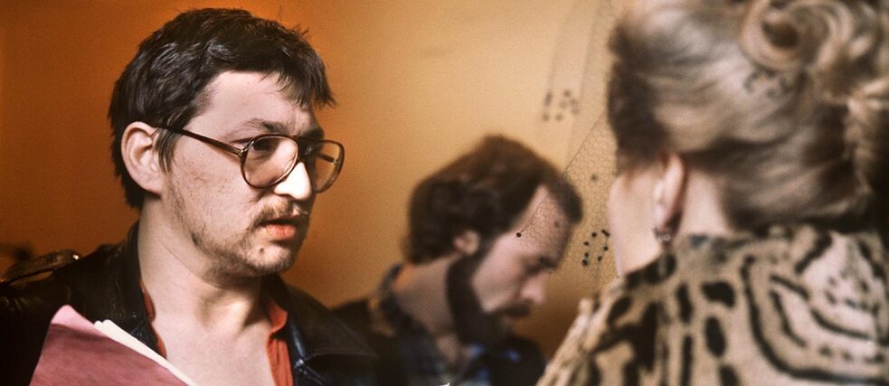 Rainer Werner Fassbinder a herečka Hanna Schygulla 