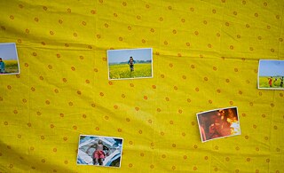  The children photographed i.a. their families, homes, and animals, documented the workshop, and had their friends pose 