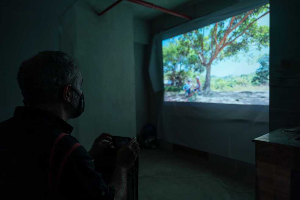 Native Roots screened at DrikPath Bhaban 