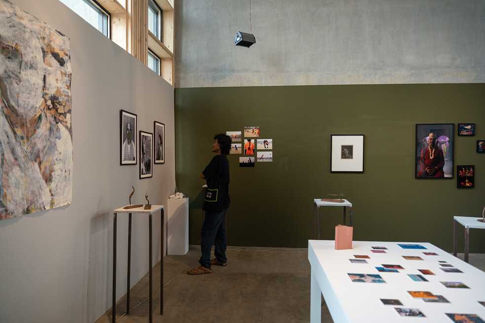 All Goethe Pop Ups re-presented their work on one floor for their audience in Dhaka