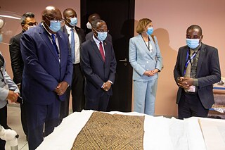 Abertura da oficína de restauro no MNA 4