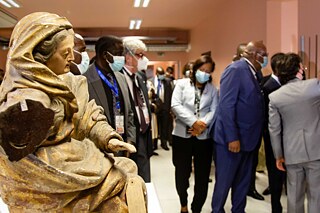 Abertura da oficína de restauro no MNA 6