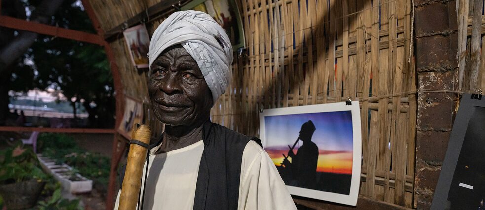 Aus der Ausstellung „Mirath:Music“ am Goethe-Institut Sudan