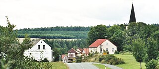 Lederhose, a view of the village