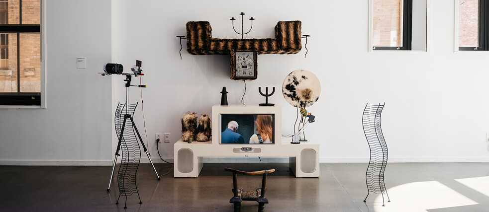 Henrike Naumann's and Bastian Hagedorn's work "The Museum of Trance" in May 2022 in Montreal at the Centre PHI