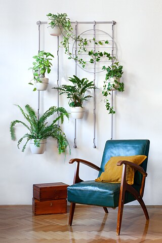 „IO" - modularer Wand-Pflanzenhalter 
