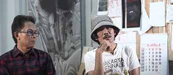 Interview mit ruangrupa Ameng und Mirwan Andan