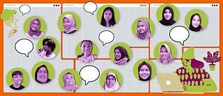 Viele interessante Themen im Digitales PASCH-Jugendcamp 2021 &copy; © Irvandy Syafruddin Viele interessante Themen im Digitales PASCH-Jugendcamp 2021