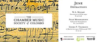 Chamber Music Society of Colombo June 2022