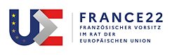 Logo Présidence française du Conseil de l'Union européenne 2022 (PFUE)