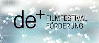 Logo de⁺  – Filmfestivalförderung