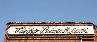Neonreklamer på Leipziger Baumwollspinnerei