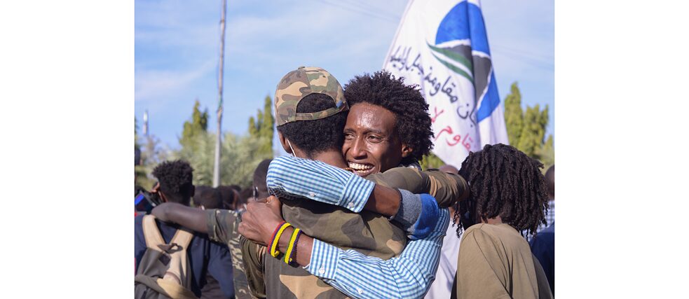 19th December 2021: A pro-democracy protest against the military coup in Khartoum.