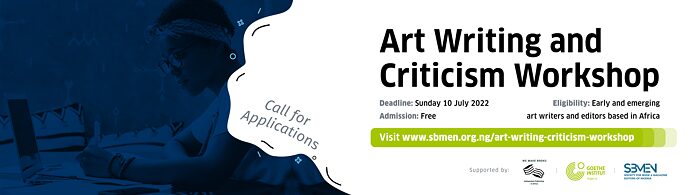 Call for Art Writing ad Criticism Workshop