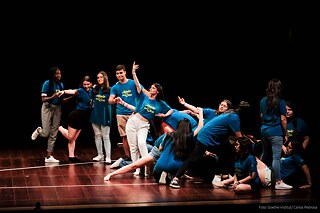 Präsentation des Tanz-Workshops