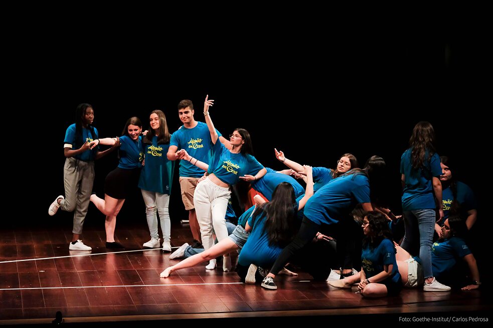 Präsentation des Tanz-Workshops