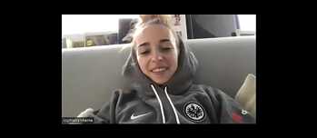 Sophia Kleinherne in Zoom interview