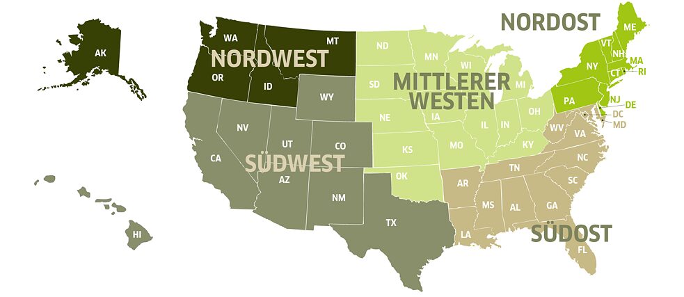 SPARK map DE SPARK Karte