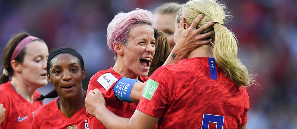 Frauenfußball - Megan Rapinoe, Lindsey Horan 