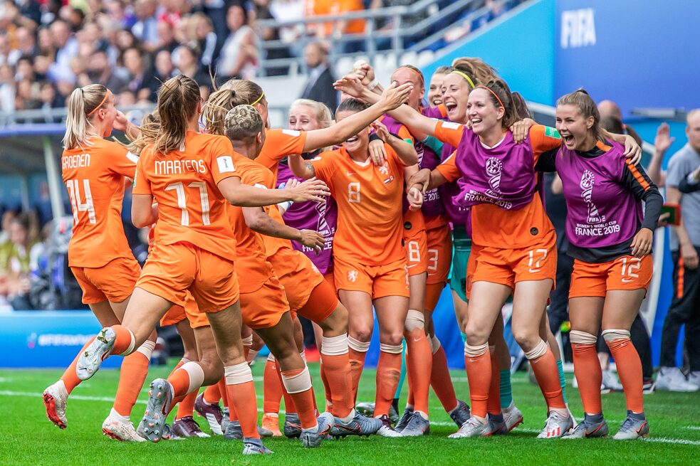 Frauenfußball - Mannschaft Niederlande 