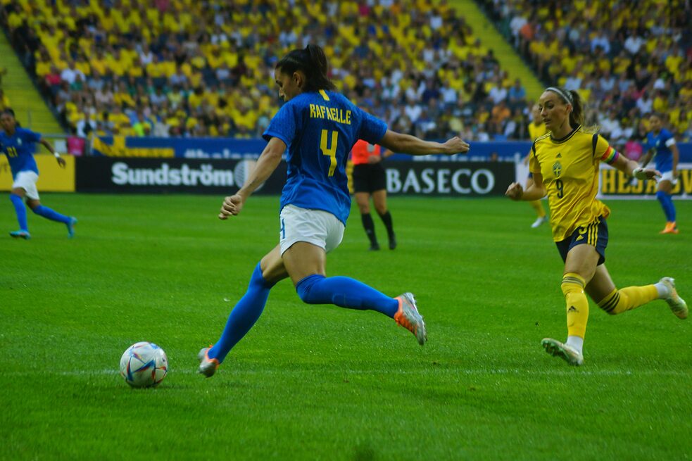 Frauenfußball – Rafaelle – Spiel Schweden gegen Brasilien am 28. Juni 2022